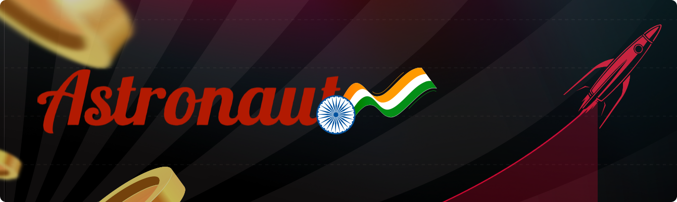 Users from India can play Astronaut Crash Game for free in demo mode or for real money