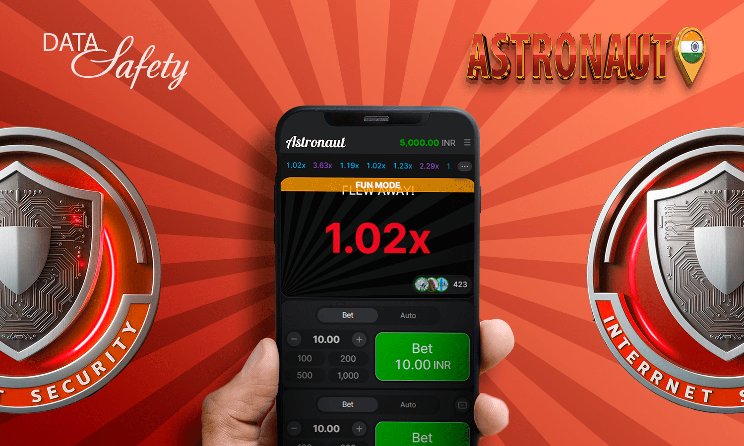 Astronaut App provides strong data protection