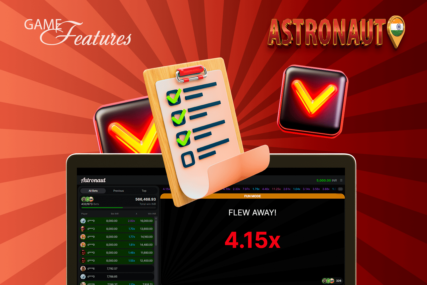 The Astronaut Game has advantages